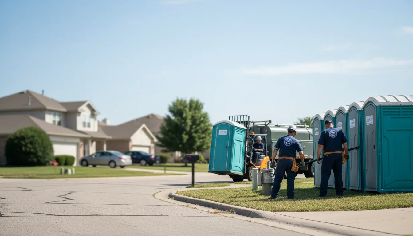 Porta Potty Rental in Ravenden Springs, AR near me